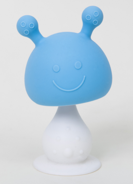 Soppformet biteleke blå